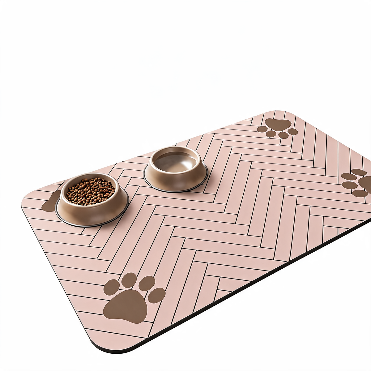 Absorbent Diatomite Pet Feeding Mat