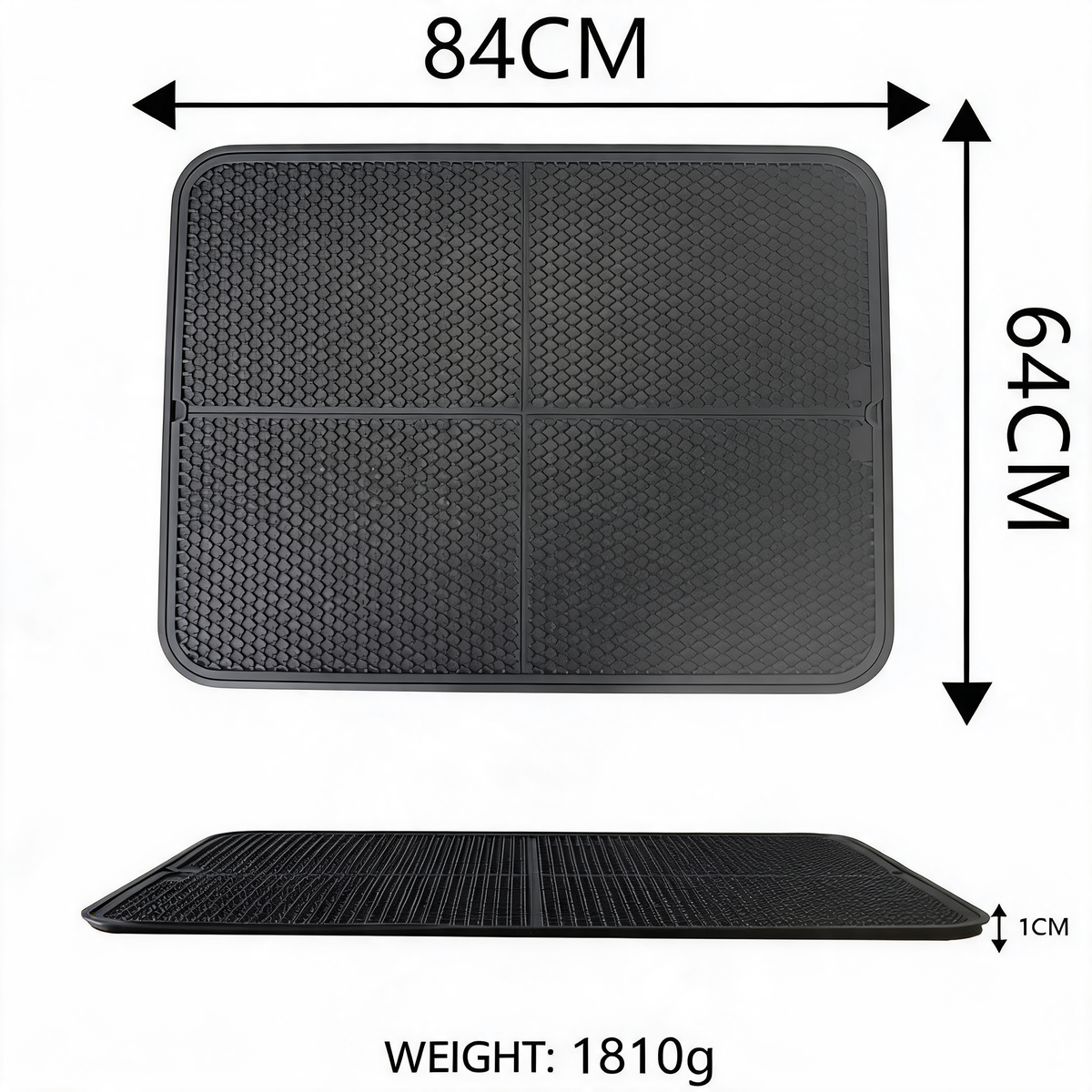 Foldable Silicone Cat Litter Mat