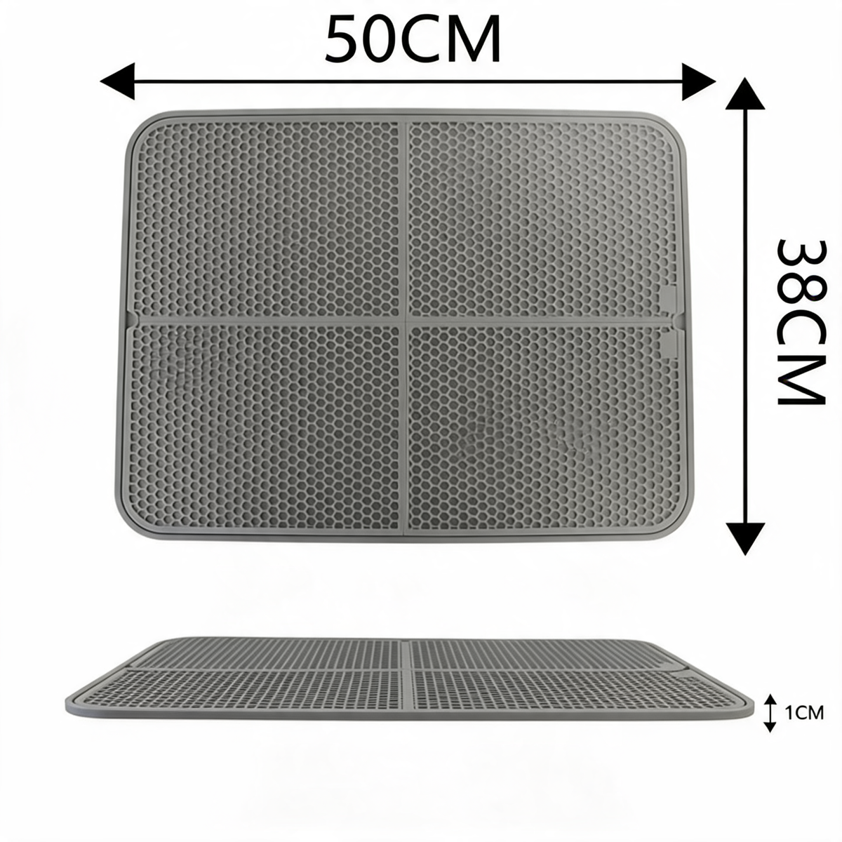 Foldable Silicone Cat Litter Mat